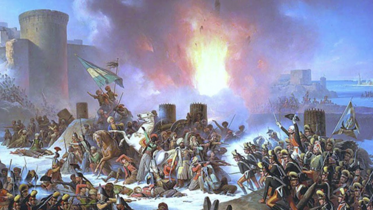 24 декабря взятие. Штурм Очакова (6 декабря 1788 г.),. Взятие Измаила 1790.