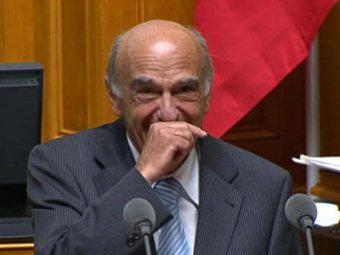 Развесилившийся министр финансов сорвал заседание парламента Швейцарии