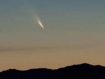 Ярчайшая комета Панстаррс появилась в небе над Землей