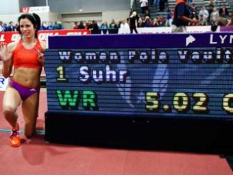 31-летняя американка побила мировой рекорд Елены Исинбаевой