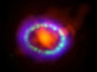Телескоп "Хаббл" сфотографировал звезду перед взрывом