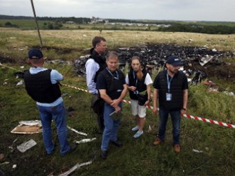 Крушение малазийского "Боинг-777": ОБСЕ получили ограниченный доступ к месту падения «Боинга» на Украине