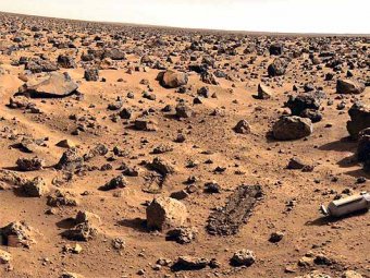На Марсе обнаружили голову от каменной скульптуры
