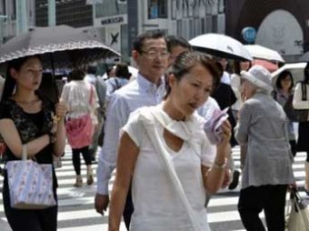В Японии почти 500 человек пострадали от жары, есть погибшие