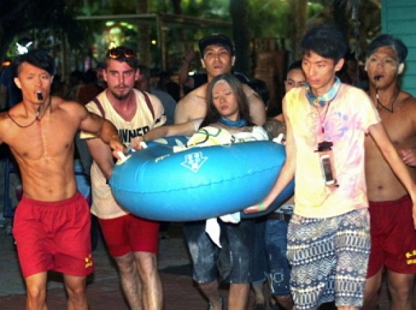 Число пострадавших при взрыве в тайваньском аквапарке превысило 500 человек