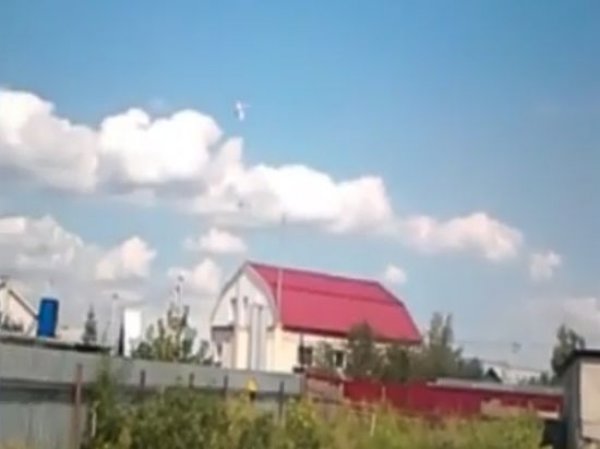Крушение ЯК-52 под Самарой попало на видео