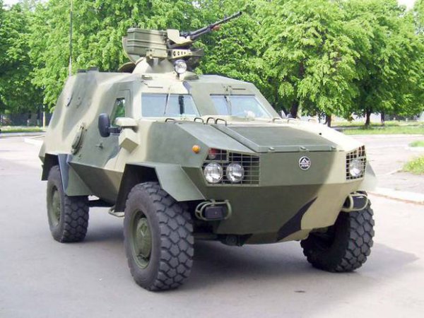 Корпус нового украинского броневика треснул после испытаний