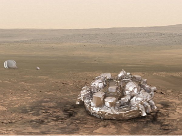 Модуль Schiaparelli сел на Марс и пропал со связи