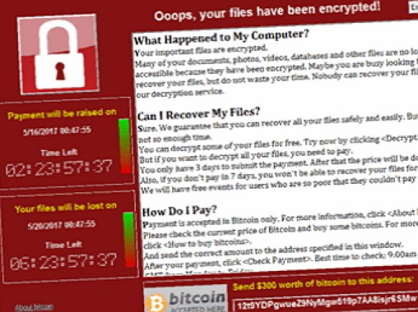 Создатели вируса WannaCry притворились русскими хакерами