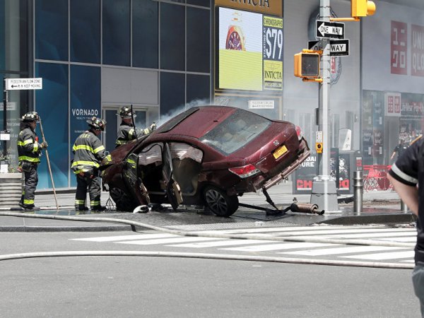 Протаранивший пешеходов в центре Нью-Йорка водитель сделал это намеренно