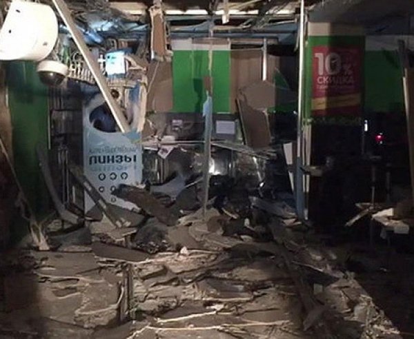В Петербурге задержан организатор взрыва в супермаркете "Перекресток"