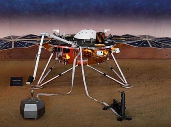 НАСА показало видео приземления зонда InSight на Марс