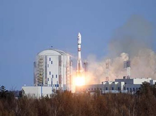 В Сети появилось видео старта "Союза-2.1а" с космодрома Восточный