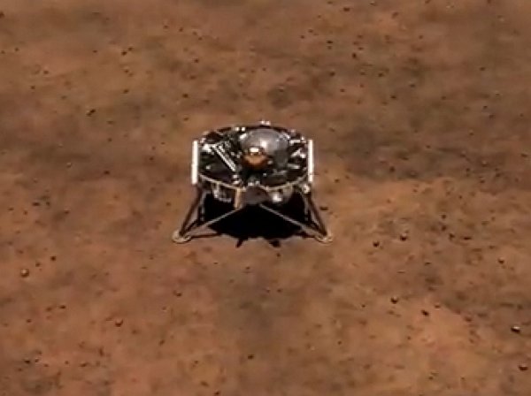 NASA впервые записало шум ветра на Марсе