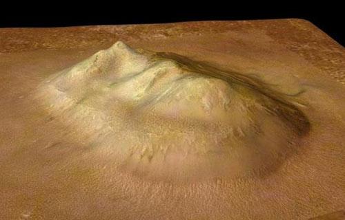 "Лицо" на Марсе оказалось горой
