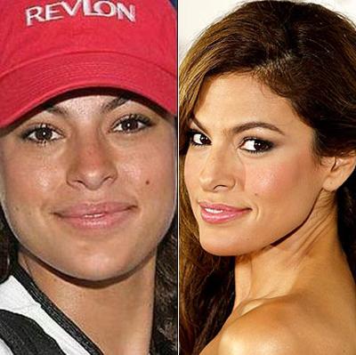 Звезды Голливуда с макияжем и без. Часть 3 - TOPNews.RU