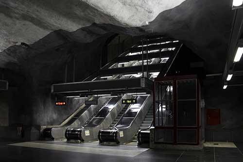 Метро в Стокгольме – музей под землей