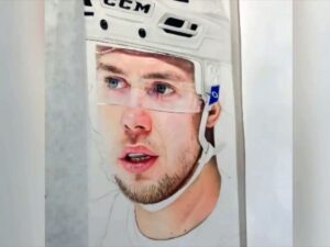 Схватку голодного крокодила и пяти львиц сняли на видео