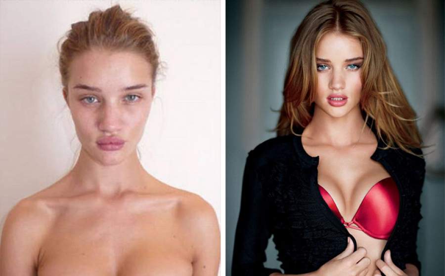 Как выглядят ангелы Victoria’s Secret без макияжа и фотошопа