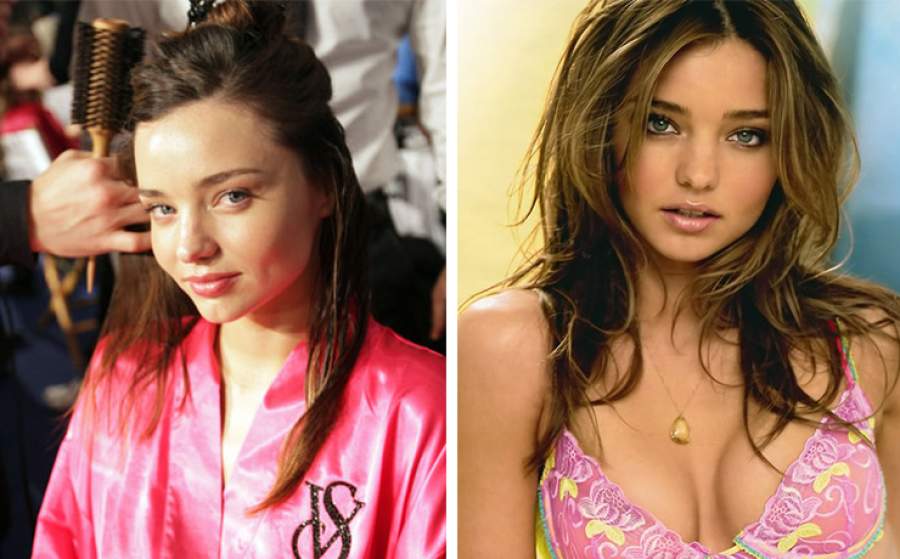 Как выглядят ангелы Victoria’s Secret без макияжа и фотошопа