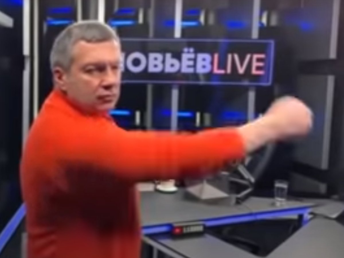 “Виртуальный бой” Соловьева перед камерой разгневал Сеть