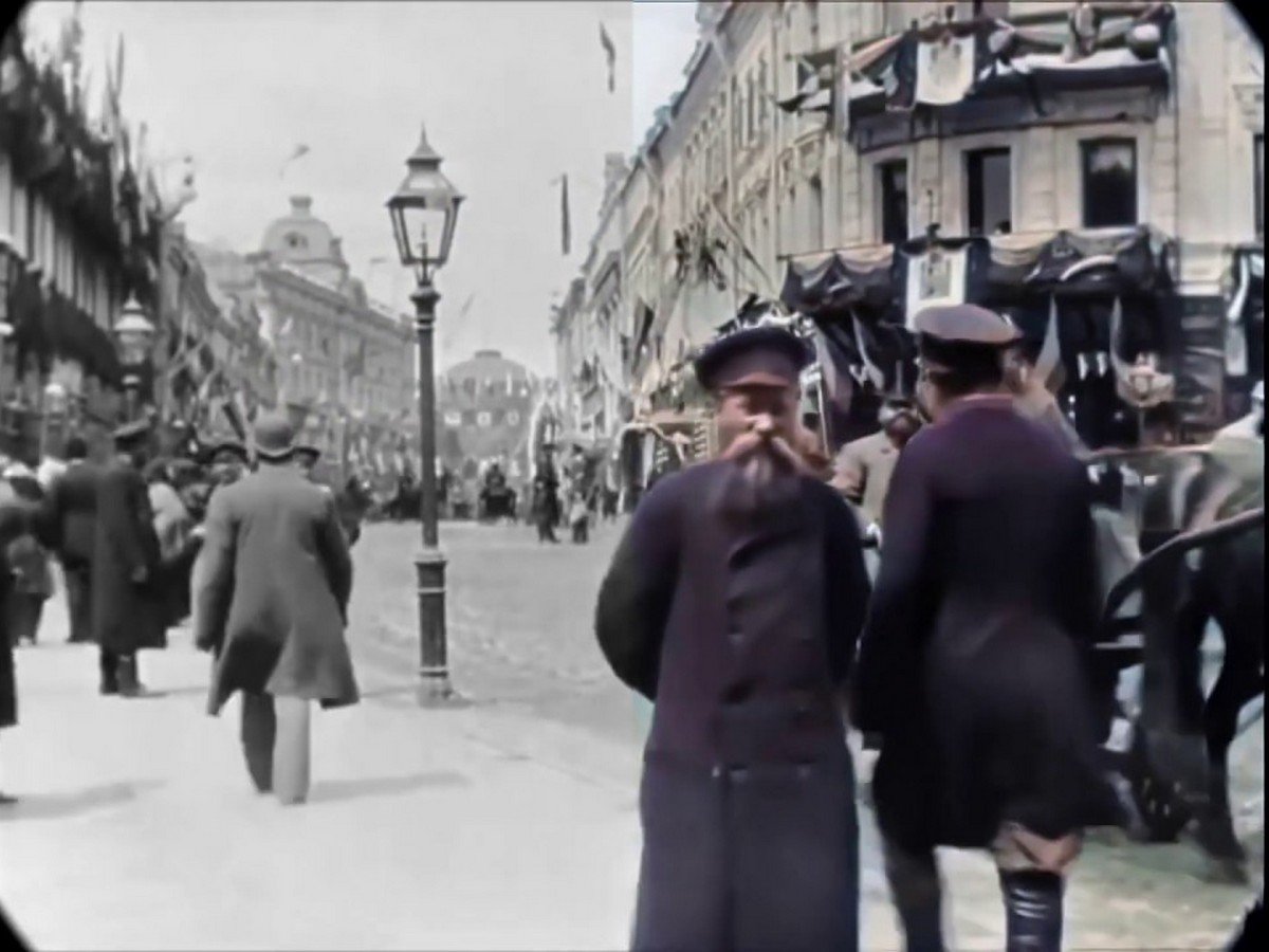 В Сети набирает популярность видео Москвы 1896 года