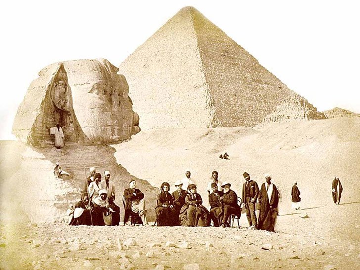 Как выглядели любимые туристами места столетие назад