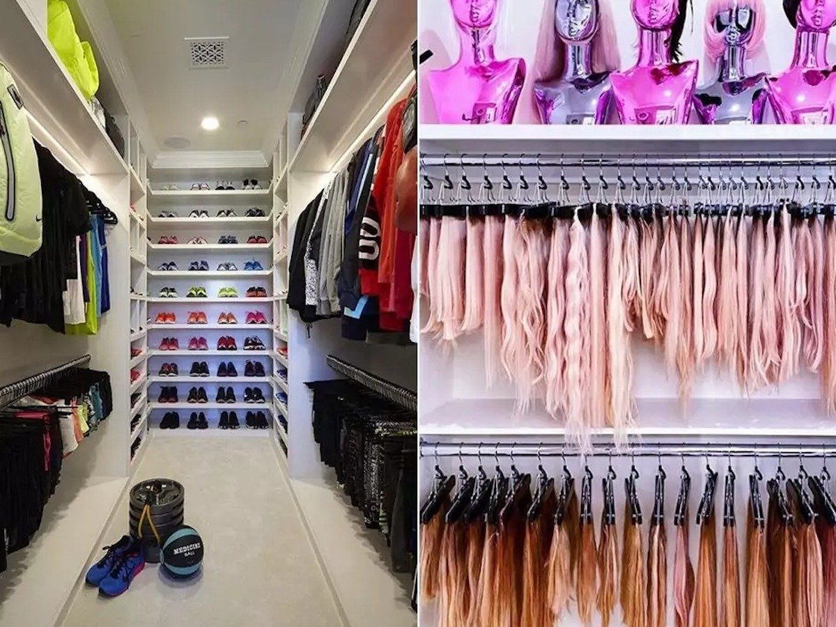 10 огромных гардеробных знаменитостей