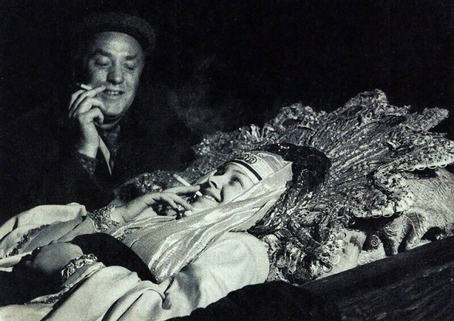 Кадры со съемок популярных советских фильмов