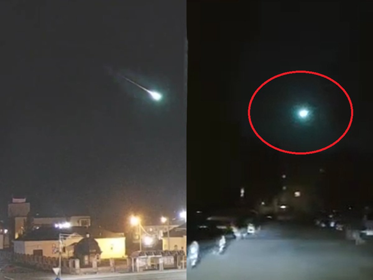 В Красноярском крае упал метеорит