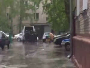 Стрельба из автомата в Москве