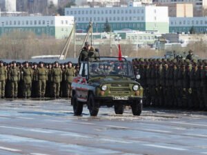 Репетиция Парада Победы в Алабино 2020