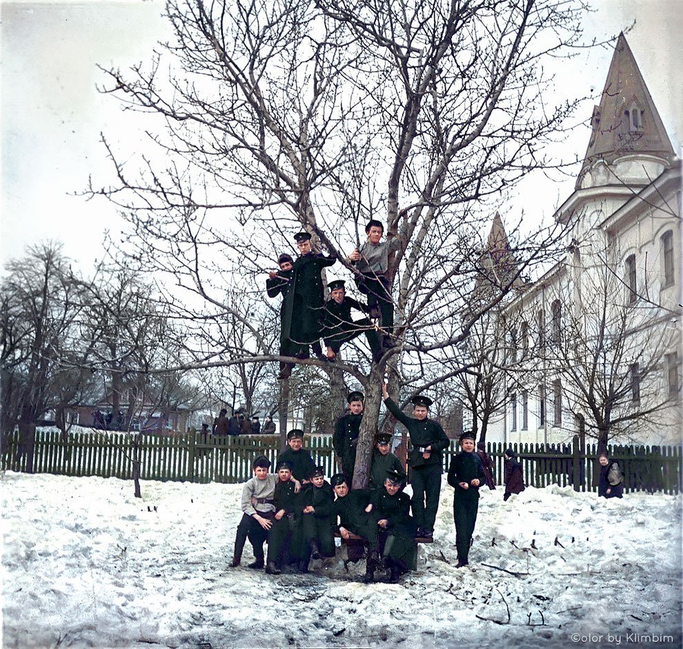 Царская Россия на колоризированных снимках