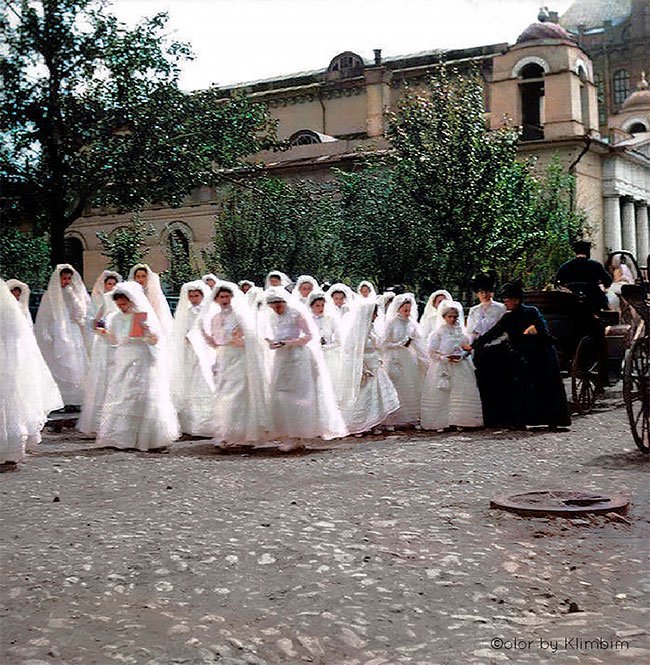 Царская Россия на колоризированных снимках