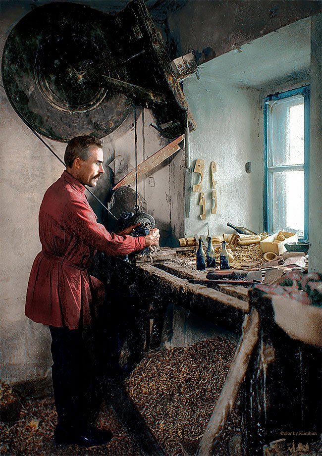 Царская Россия на колоризированных снимках