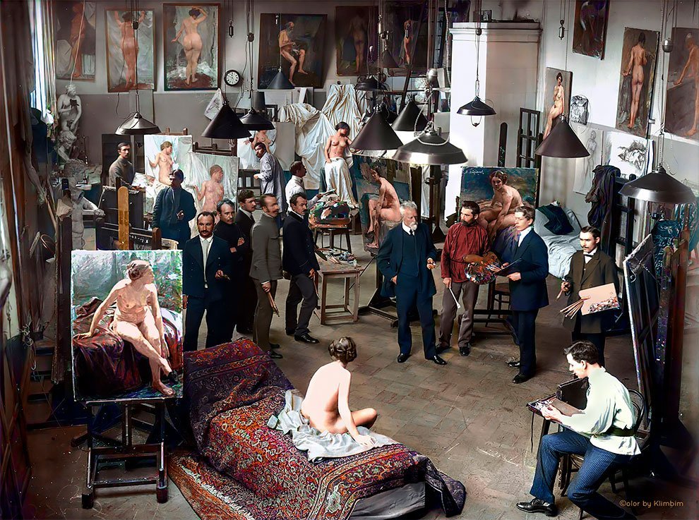 Царская Россия на колоризированных снимках