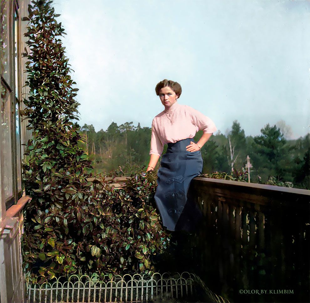 Царская Россия на колоризированных снимках