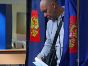 Розыгрыш во время голосования по поправкам Конституции