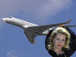 Самолет Светланы Медведевой