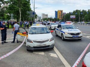 Стрельба в Москве попала на видео
