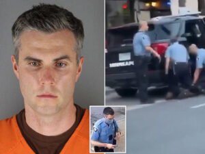 В США полицейского Томаса Лейна отпустили под залог