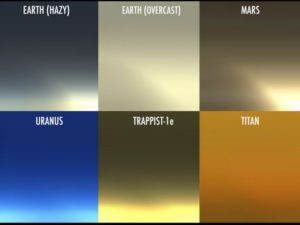 Как заходит Солнце над другими планетами