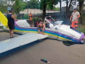 В Одессе разбился легкомоторный самолет