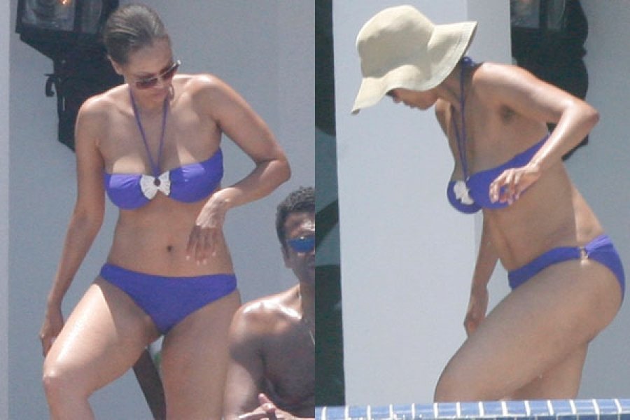 Самые скандальные фото звезд в бикини, снятые папарацци