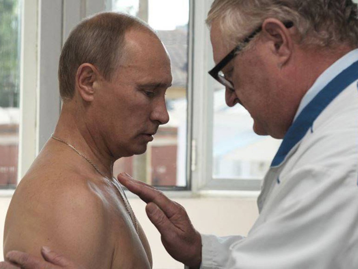 Путин может болеть проказой