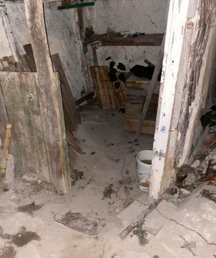 Под Белгородом жена замуровала мужа в бетон