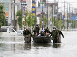 Наводнение на острове Кюсю