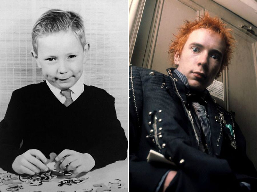 Культовые рок-звезды в юности