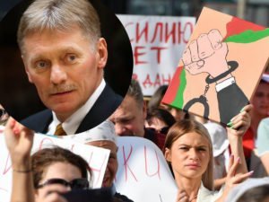 Песков прокомментировал протесты в Белоруссии