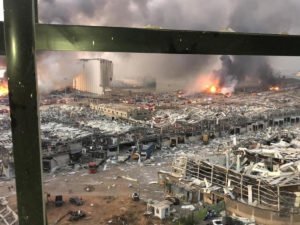 Взрыв в Бейруте